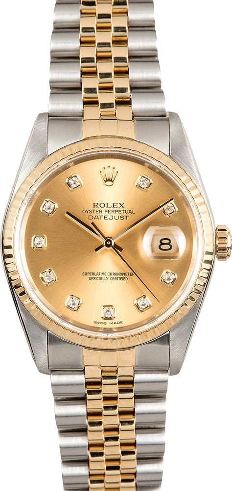 rolex datejust yellow gold champagne roman dial 31mm|Rolex Datejust 36mm 16233.